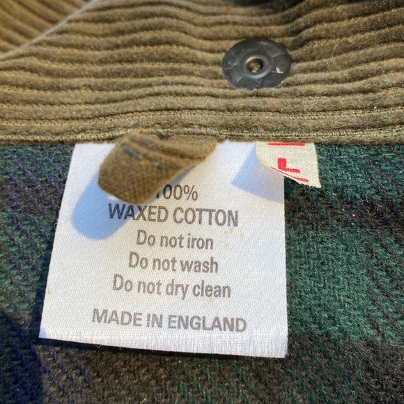 English Waxed Cotton coat - Picture 4 of 12